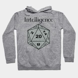 Intelligence Stat D20 Hoodie